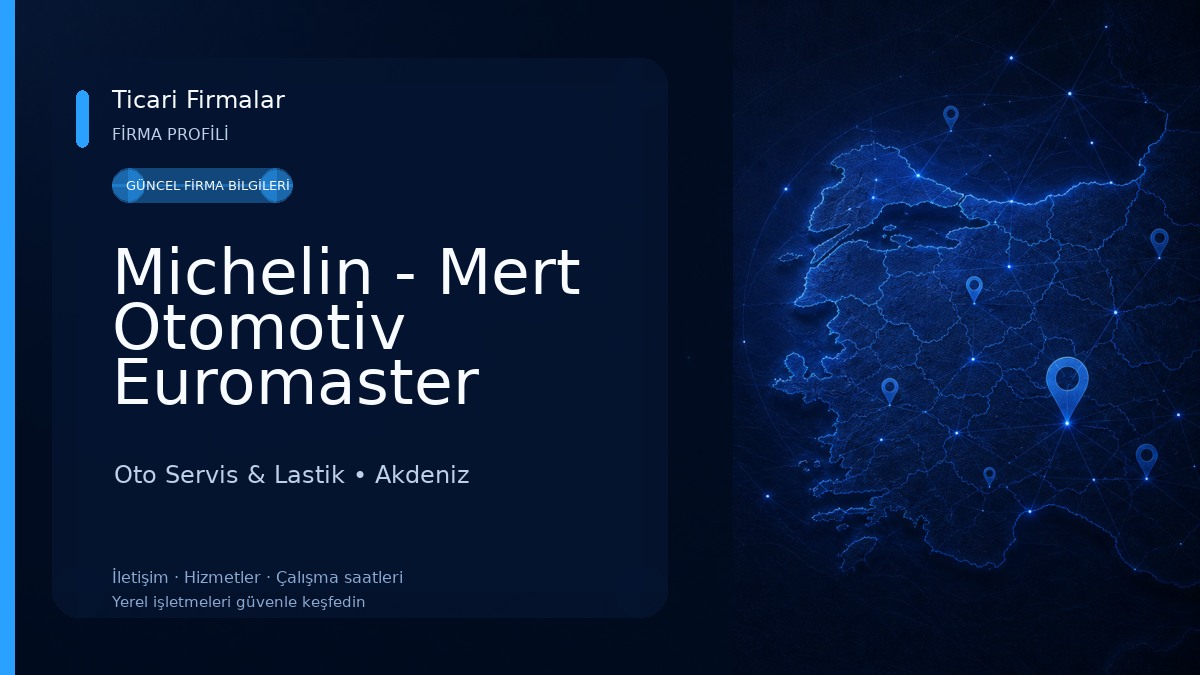 Michelin - Mert Otomotiv Euromaster