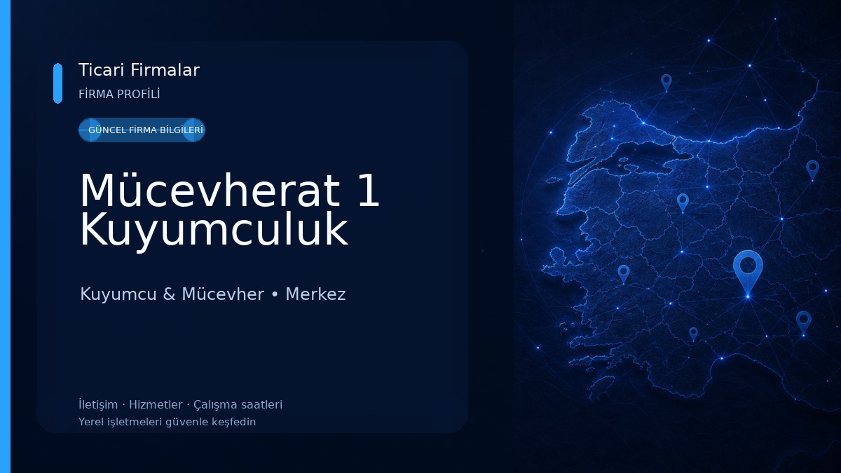 Mücevherat 1 Kuyumculuk