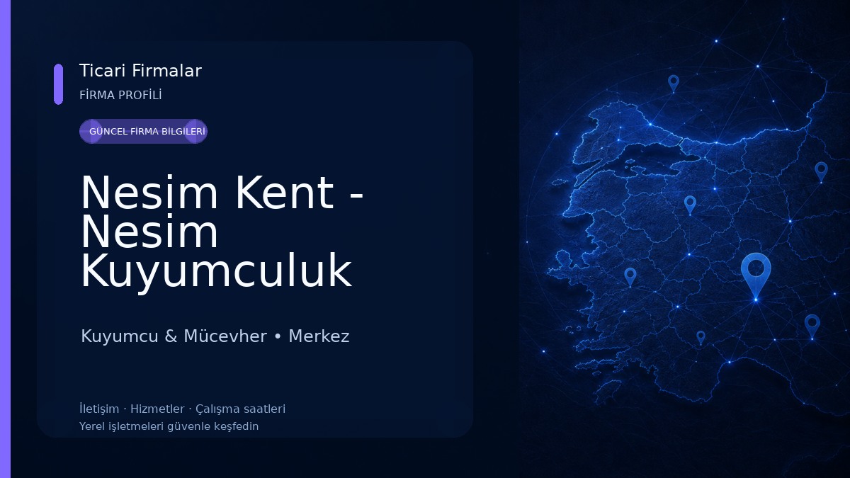 Nesim Kent - Nesim Kuyumculuk
