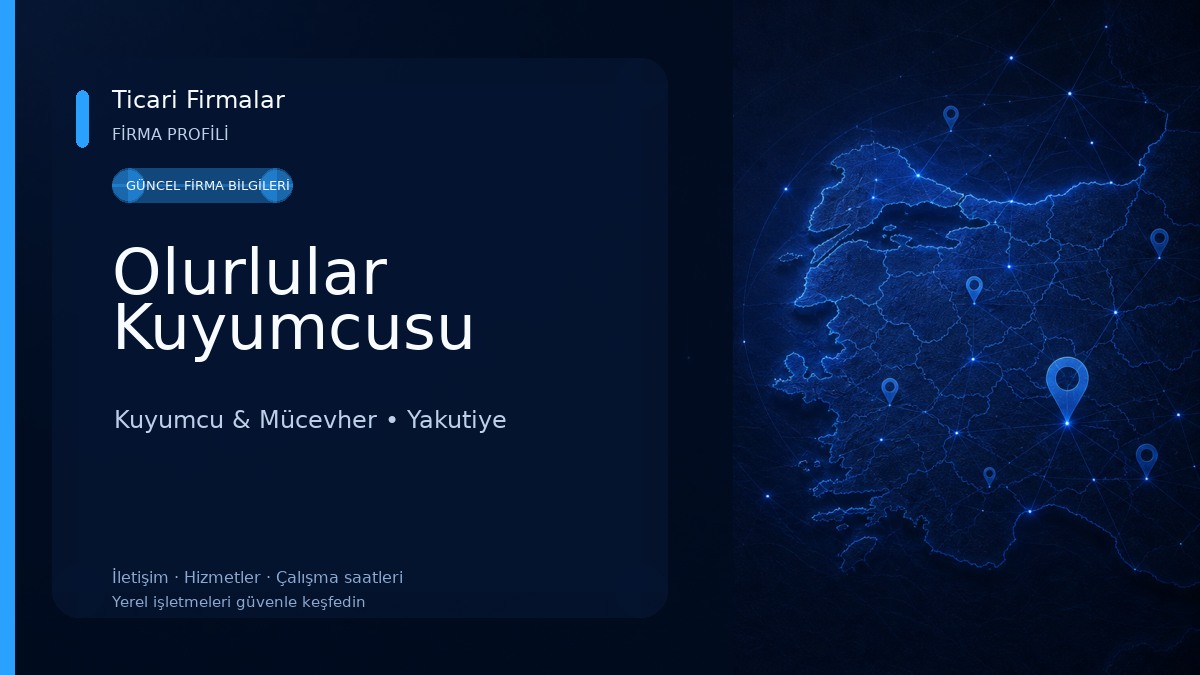 Olurlular Kuyumcusu