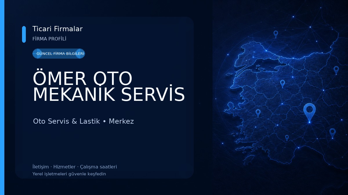ÖMER OTO MEKANİK SERVİS