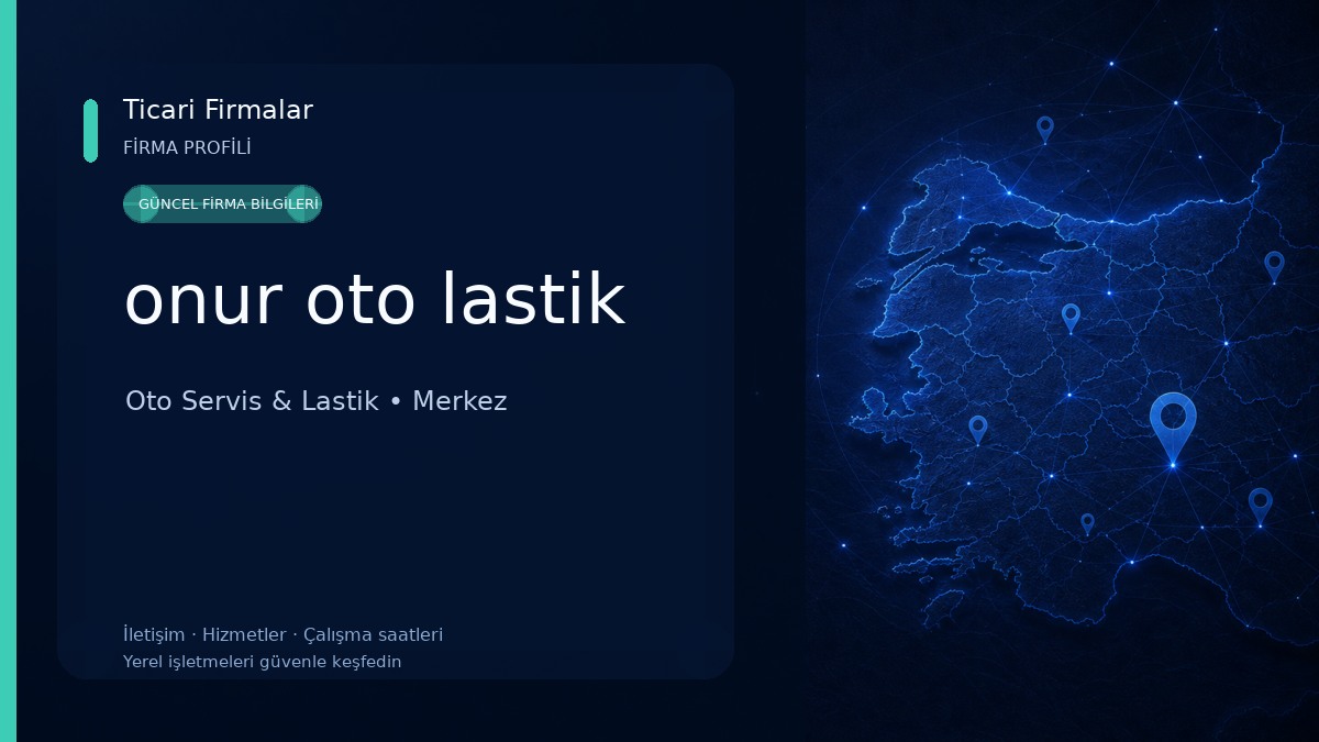 onur oto lastik