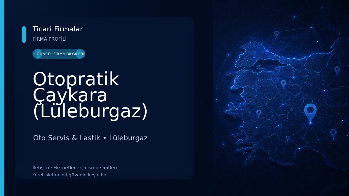 Otopratik Çaykara (Lüleburgaz)