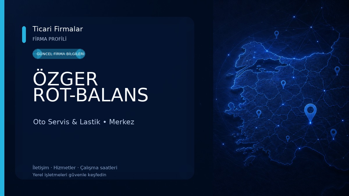 ÖZGER ROT-BALANS