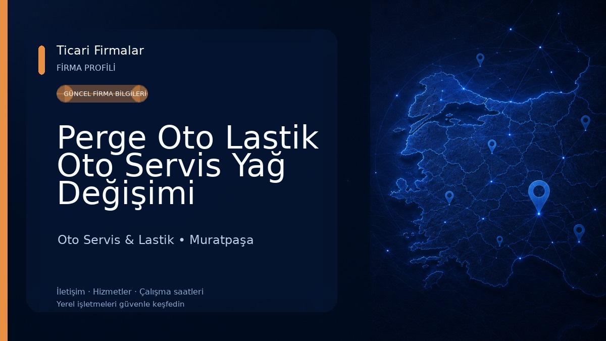 Perge Oto Lastik Oto Servis Yağ Değişimi Periyodik Bakım