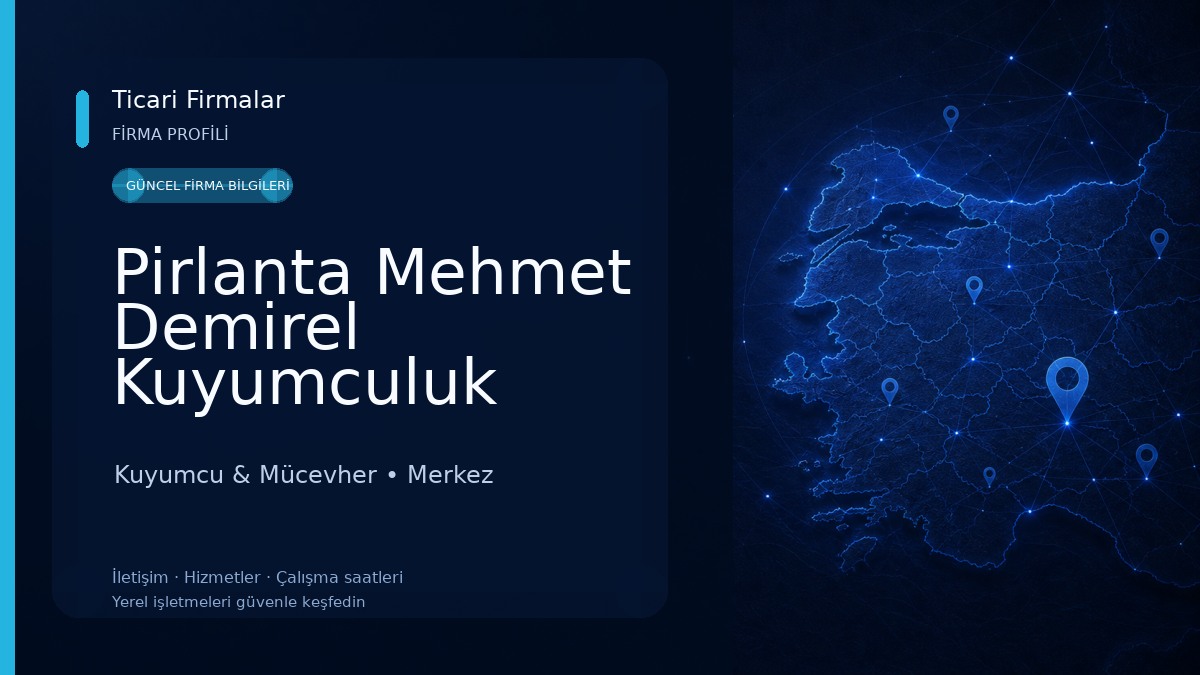 Pirlanta Mehmet Demirel Kuyumculuk