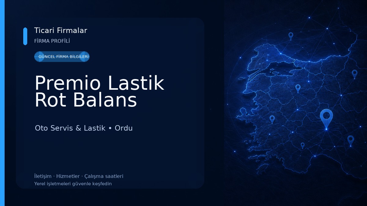 Premio Lastik Rot Balans