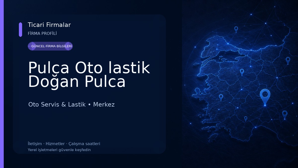 Pulca Oto lastik Doğan Pulca