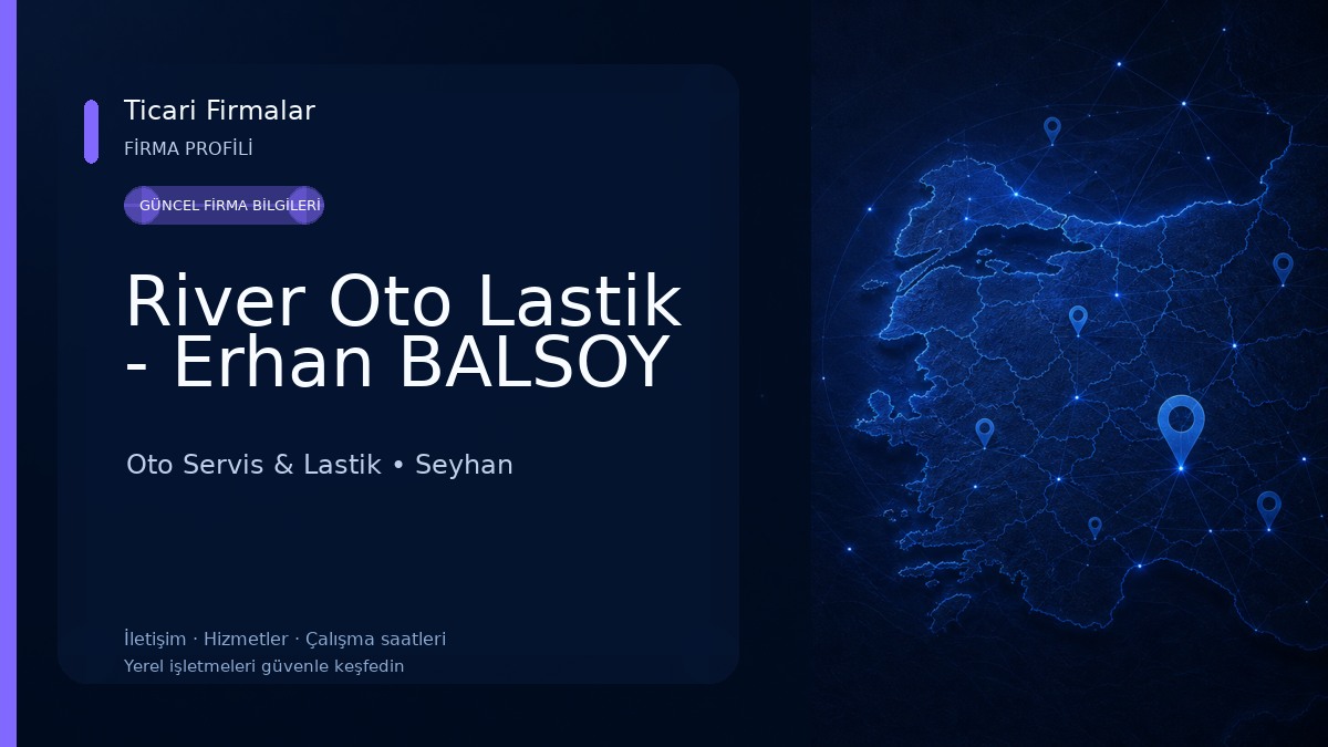 River Oto Lastik - Erhan BALSOY