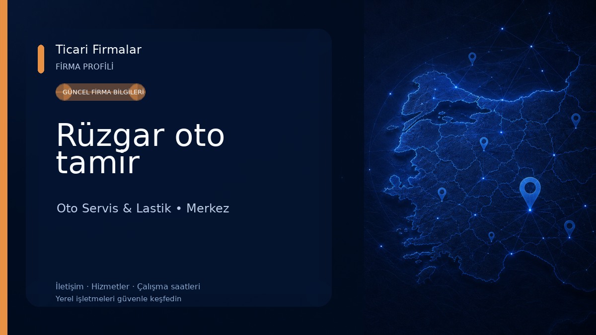 Rüzgar oto tamir