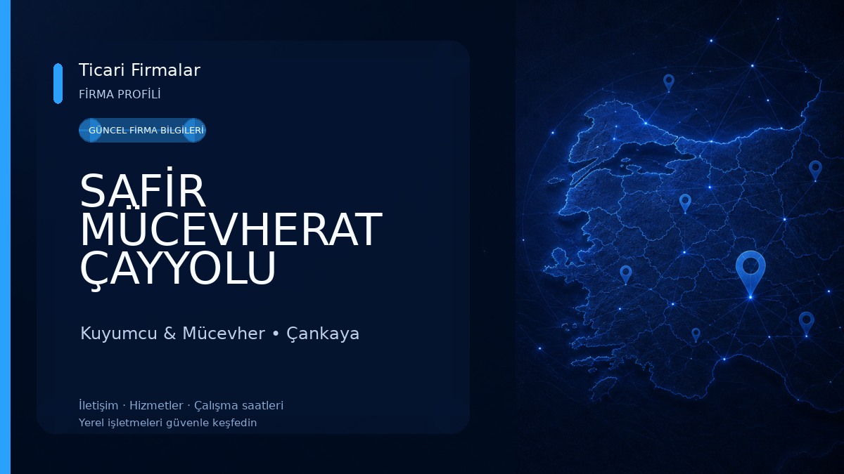 SAFİR MÜCEVHERAT ÇAYYOLU