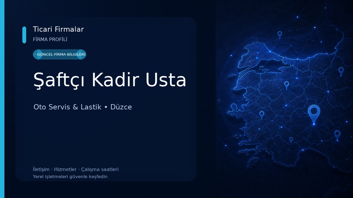 Şaftçı Kadir Usta