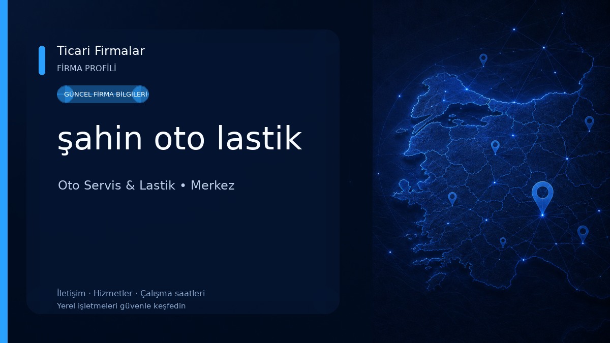 şahin oto lastik