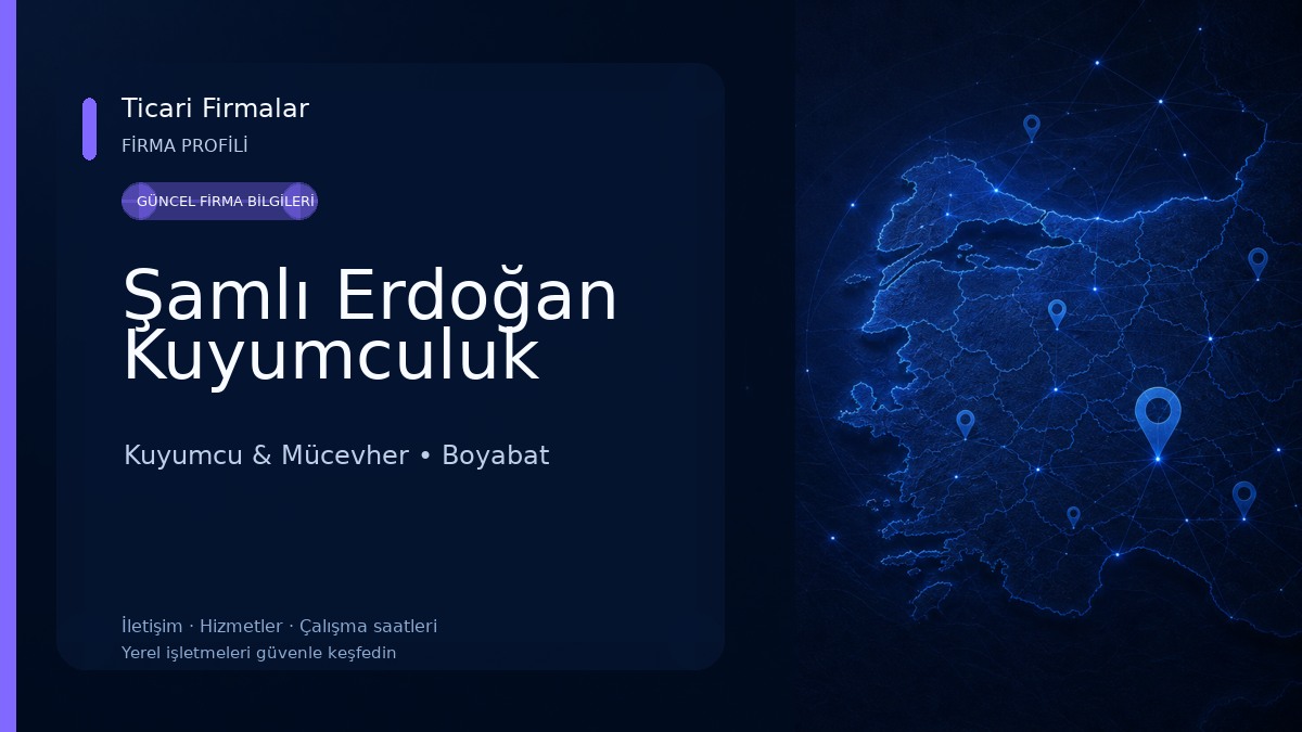 Şamlı Erdoğan Kuyumculuk