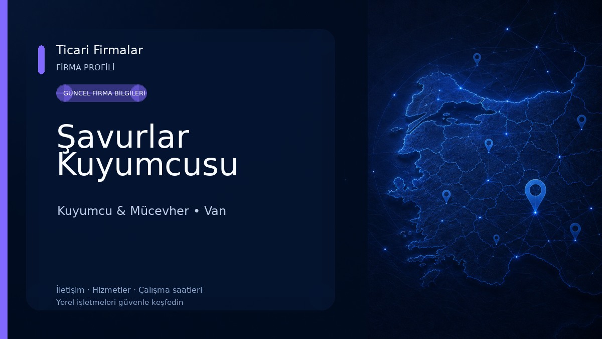 Şavurlar Kuyumcusu