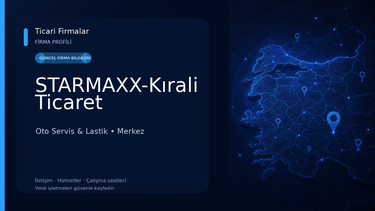 STARMAXX-Kırali Ticaret
