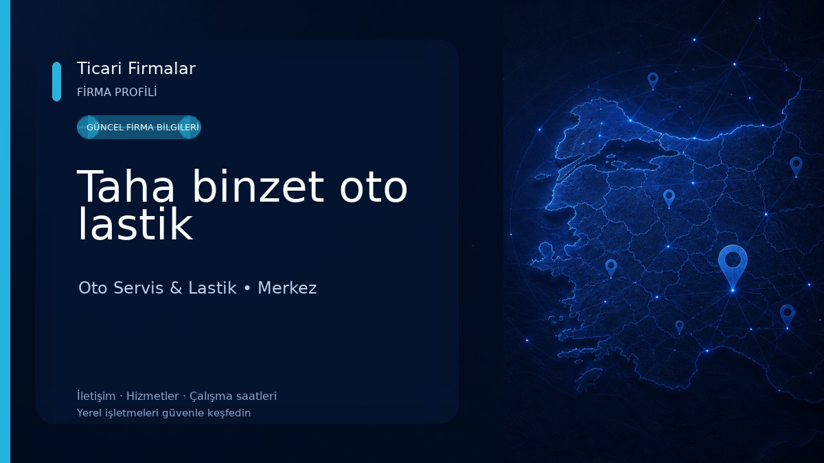 Taha binzet oto lastik
