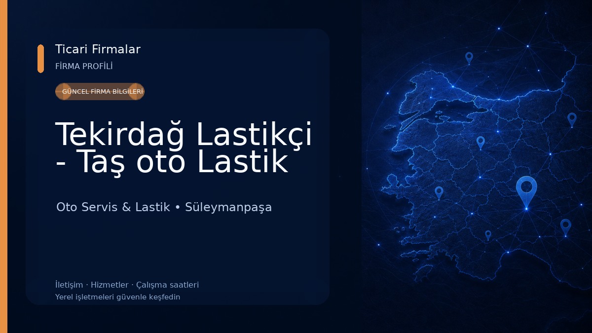 Tekirdağ Lastikçi - Taş oto Lastik