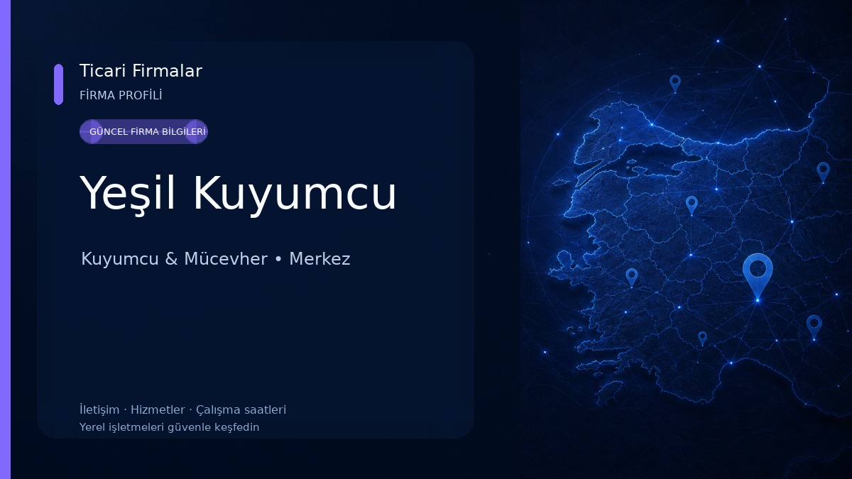 Yeşil Kuyumcu