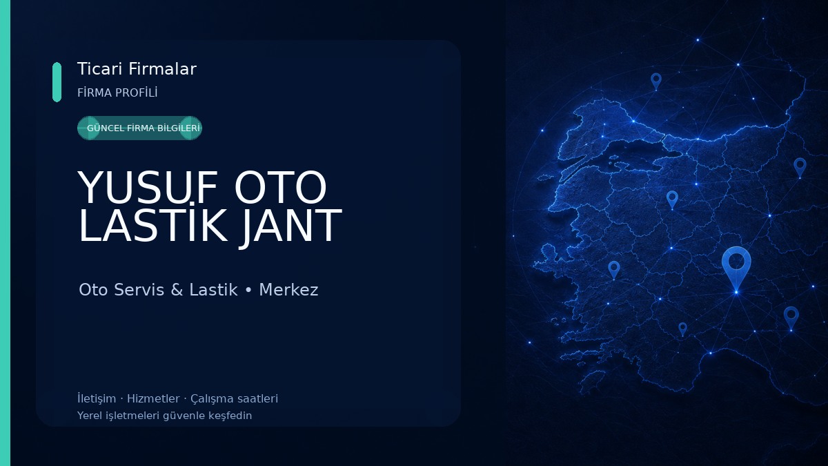 YUSUF OTO LASTİK JANT