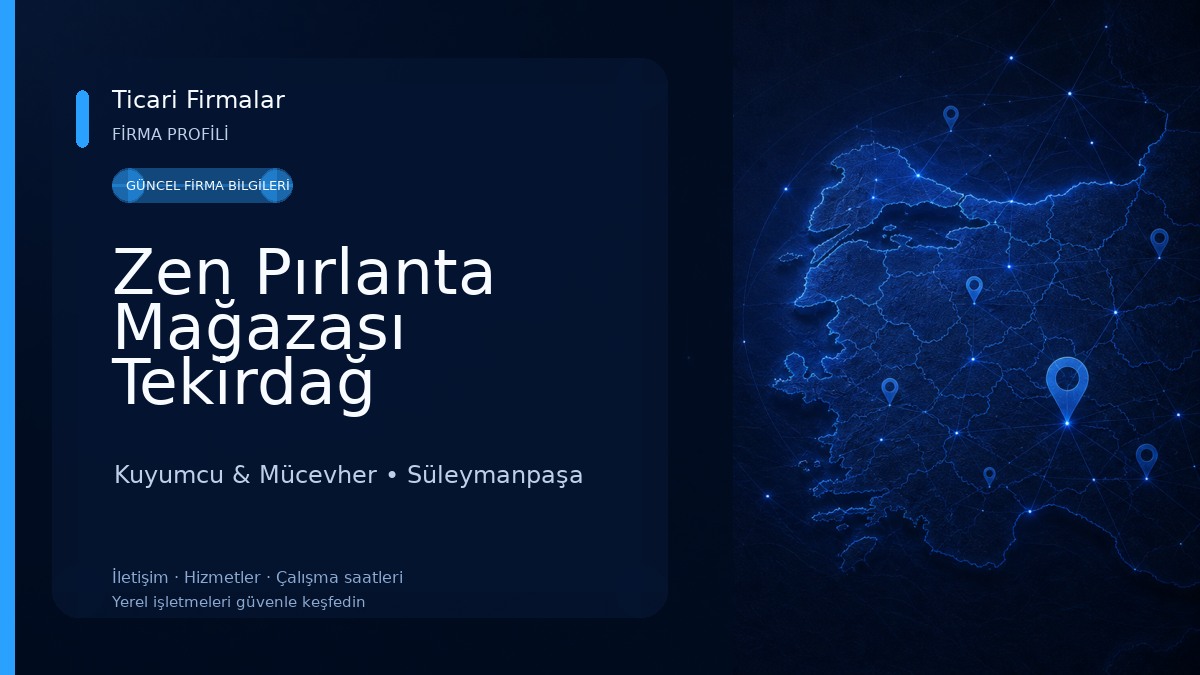 Zen Pırlanta Mağazası Tekirdağ