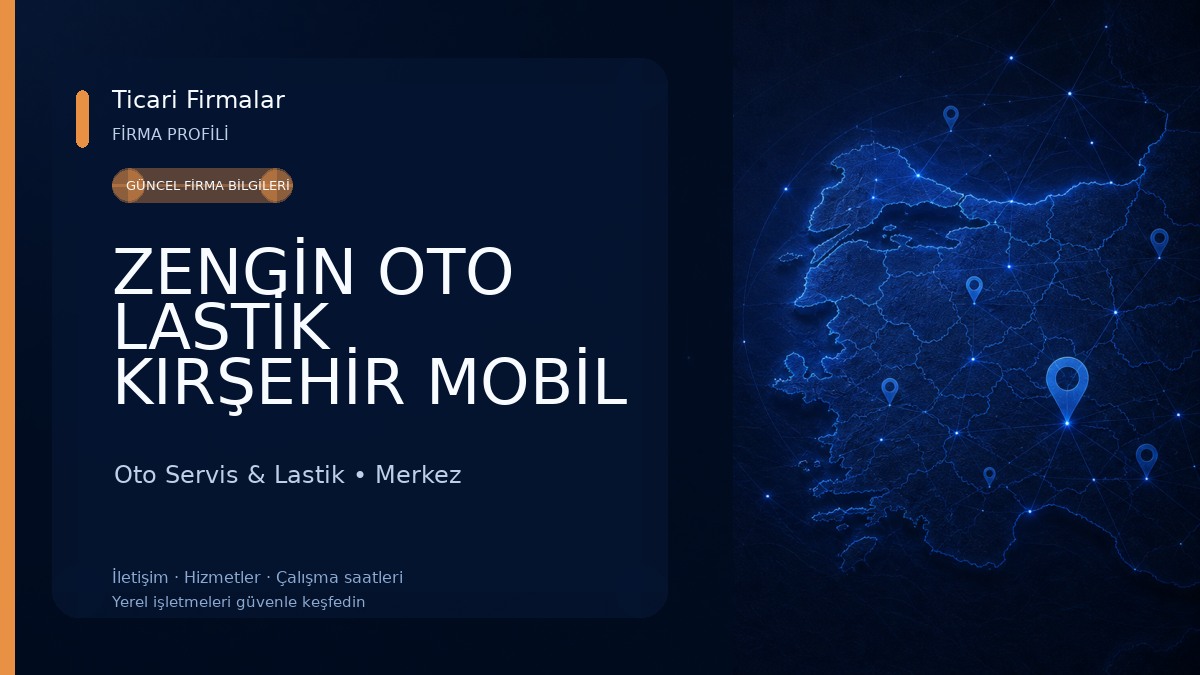 ZENGİN OTO LASTİK KIRŞEHİR MOBİL LASTİKÇi